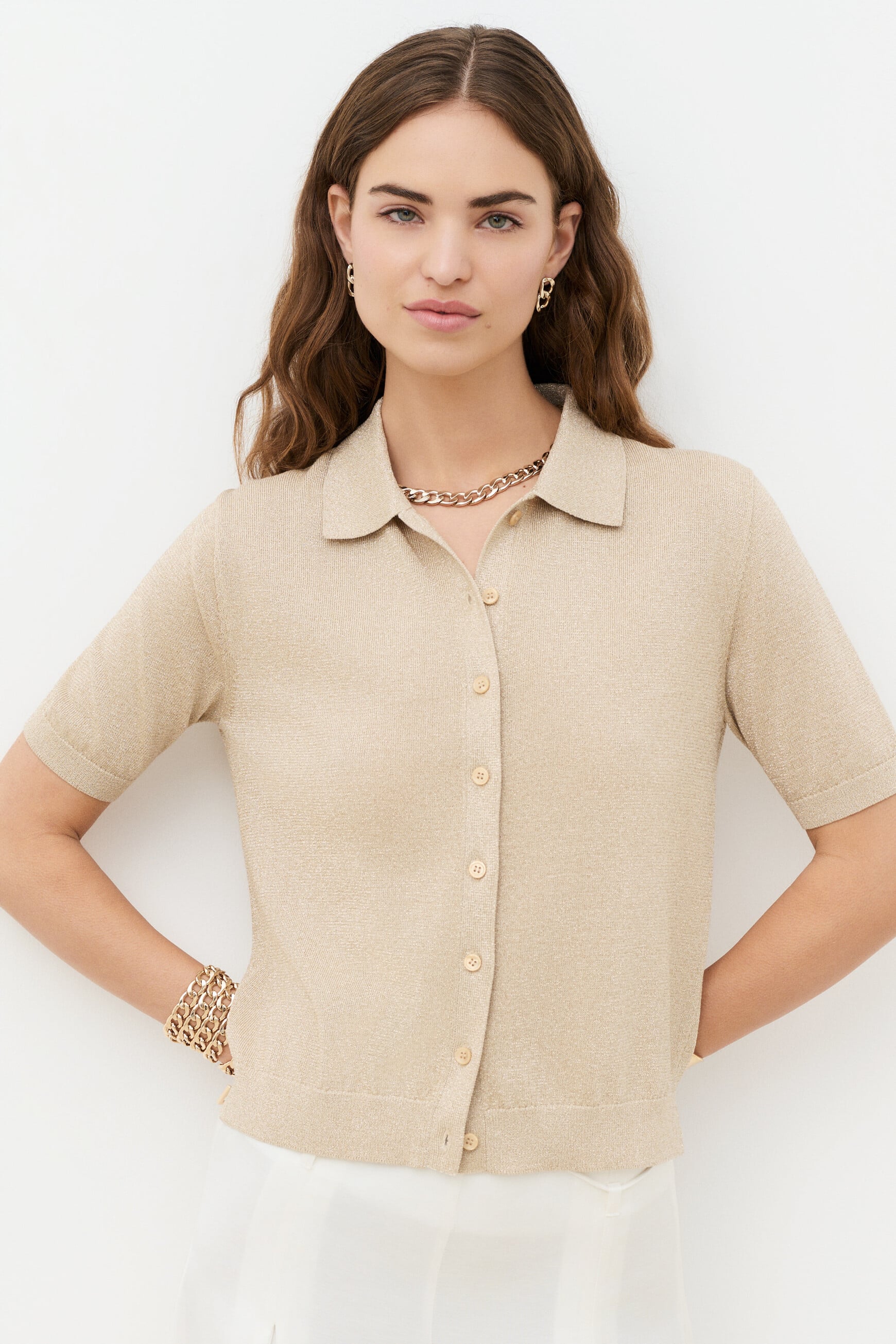 Pull Mvegas sable femme