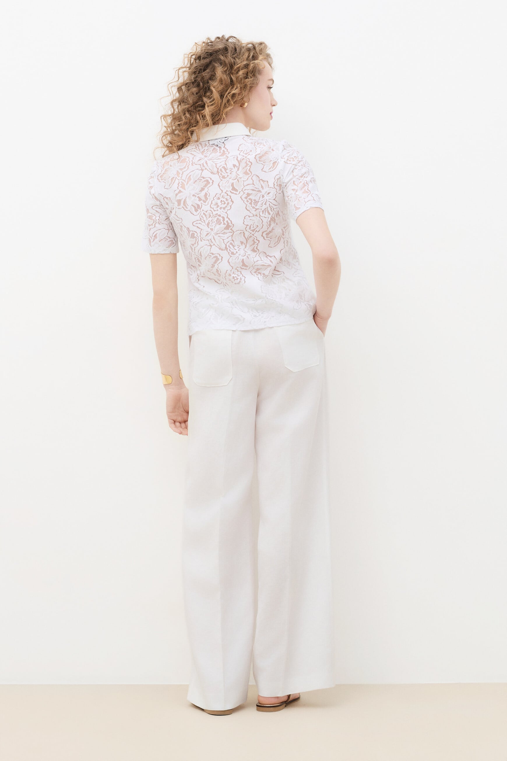 T-shirt Tjenny blanc femme