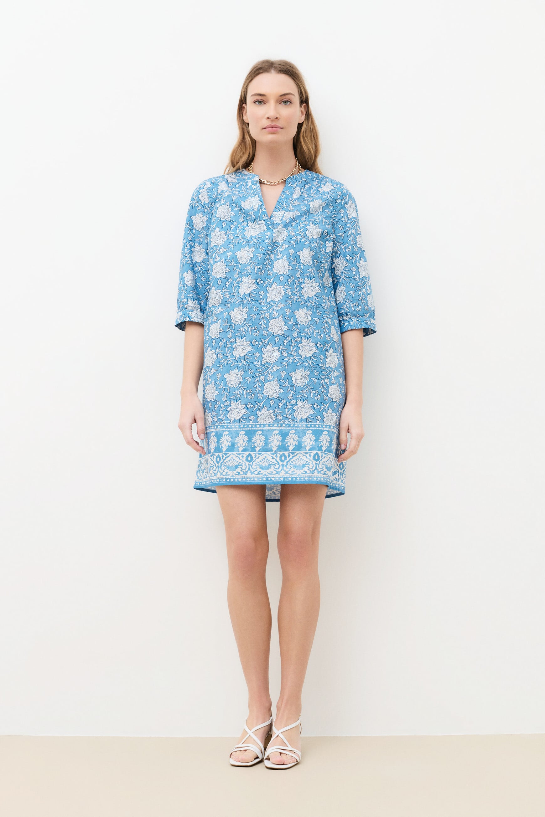 Abito Rpauline blu donna