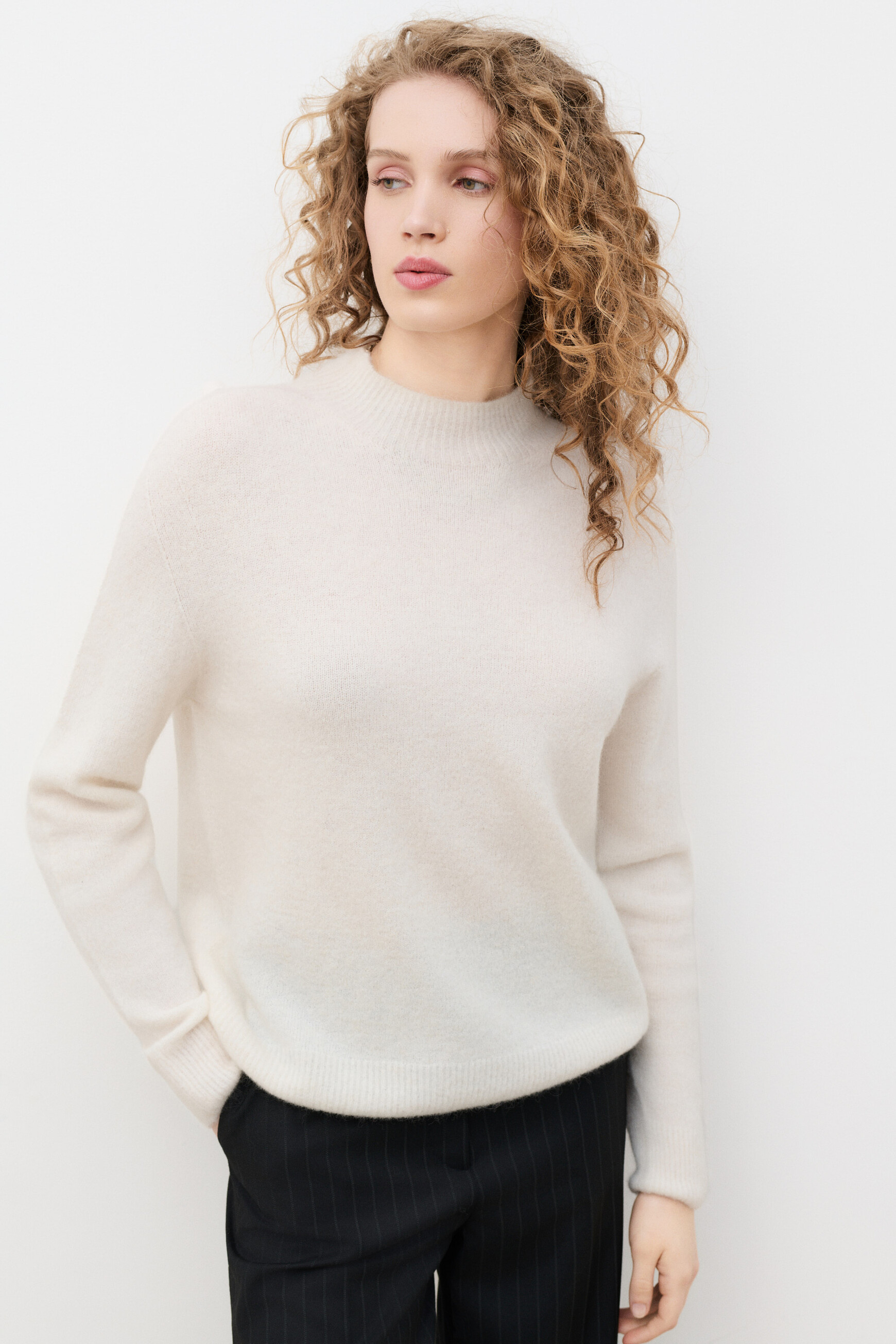 Pull Marianno ecru femme