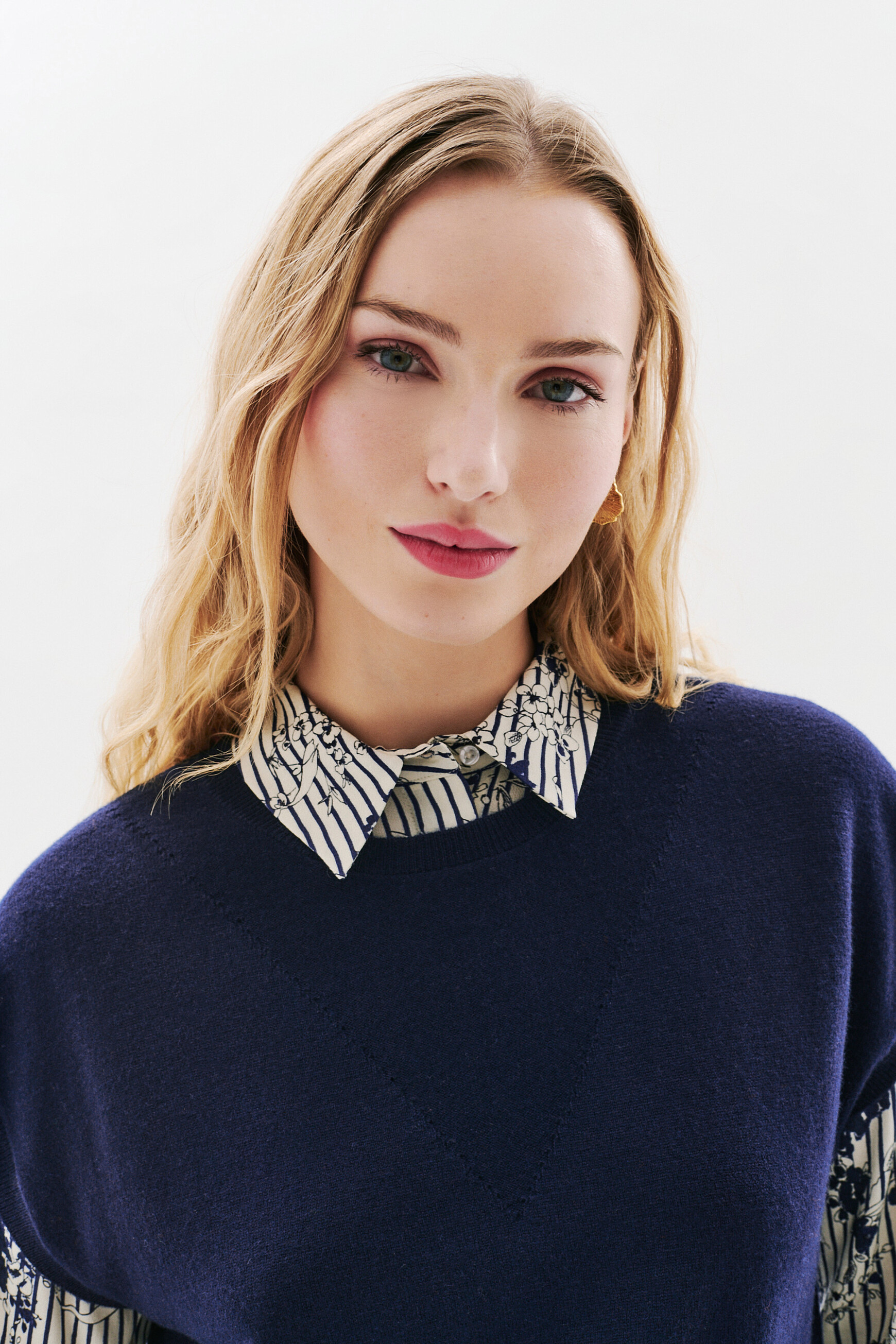 Maglione mathilde blu navy donna