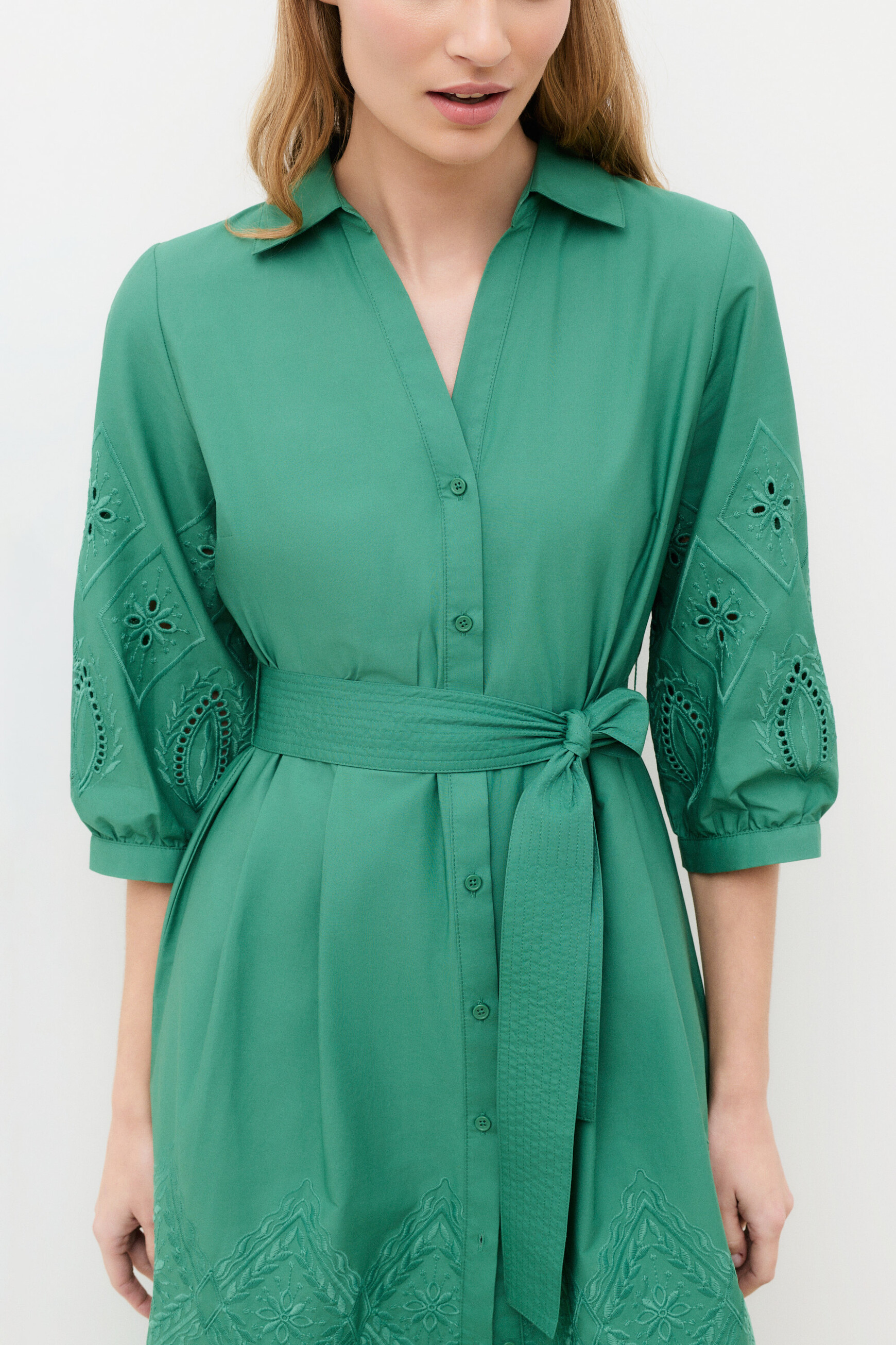 Robe Romy vert femme