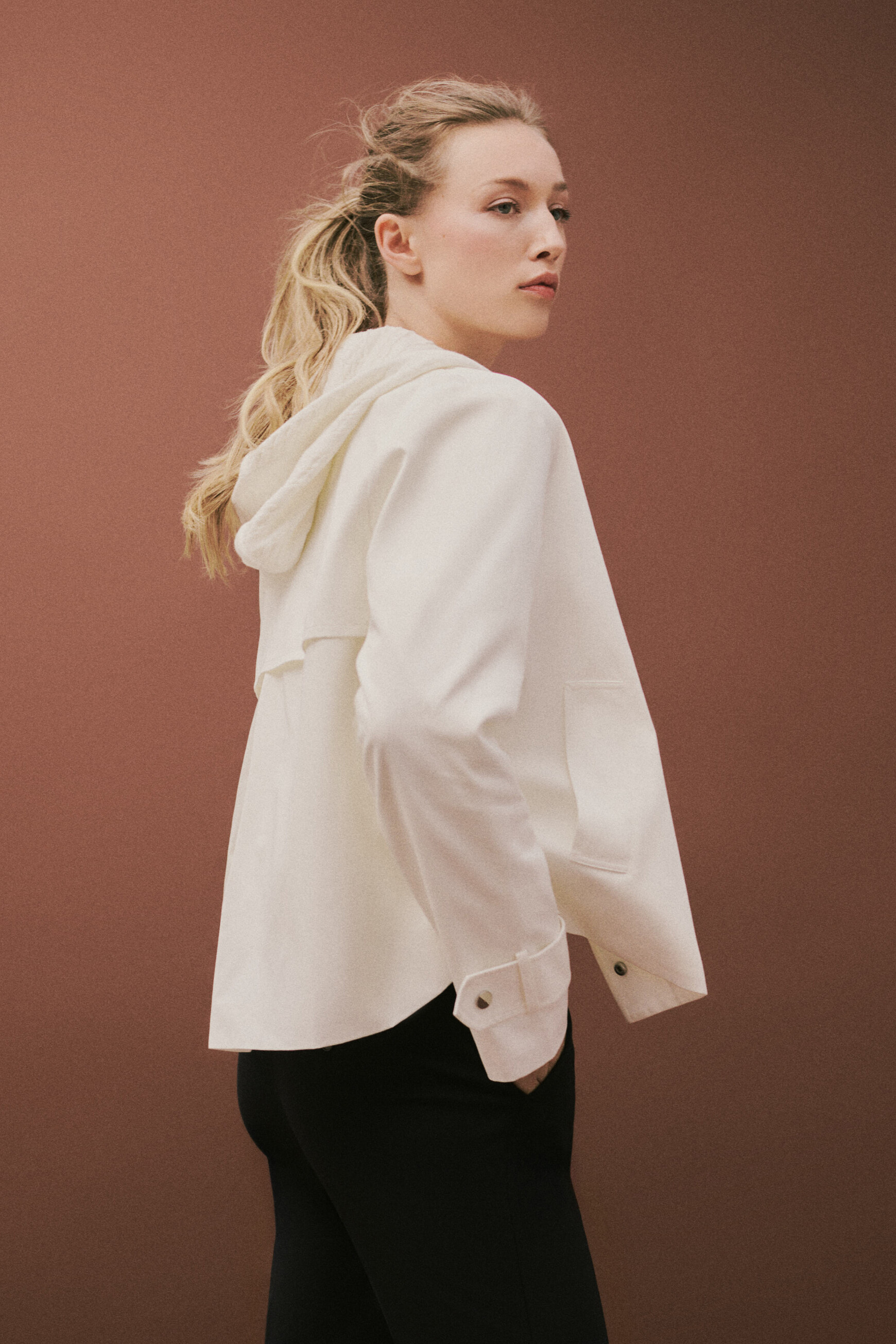 Parka Geli ecru donna