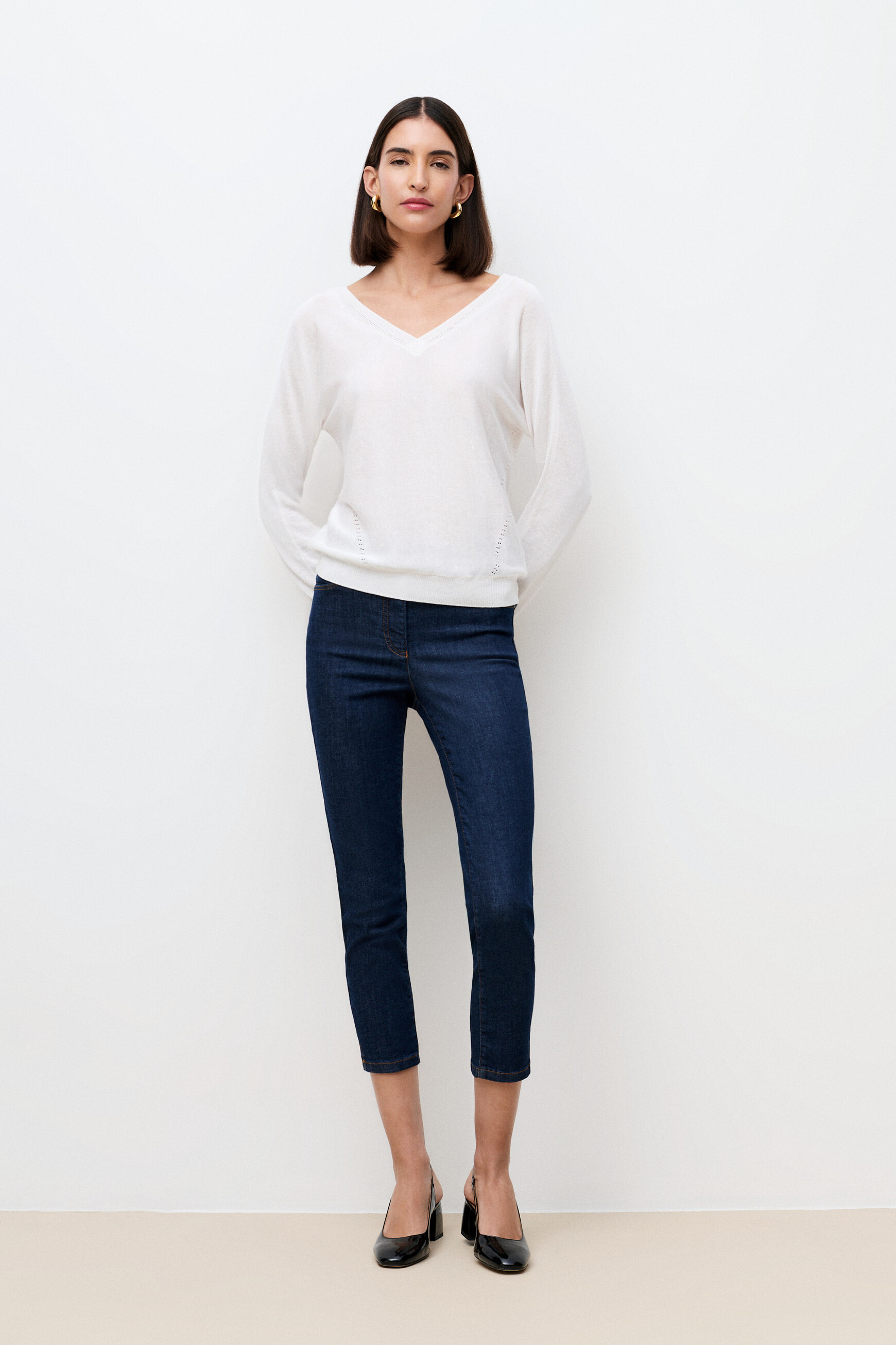 Pull Mcallista ecru femme