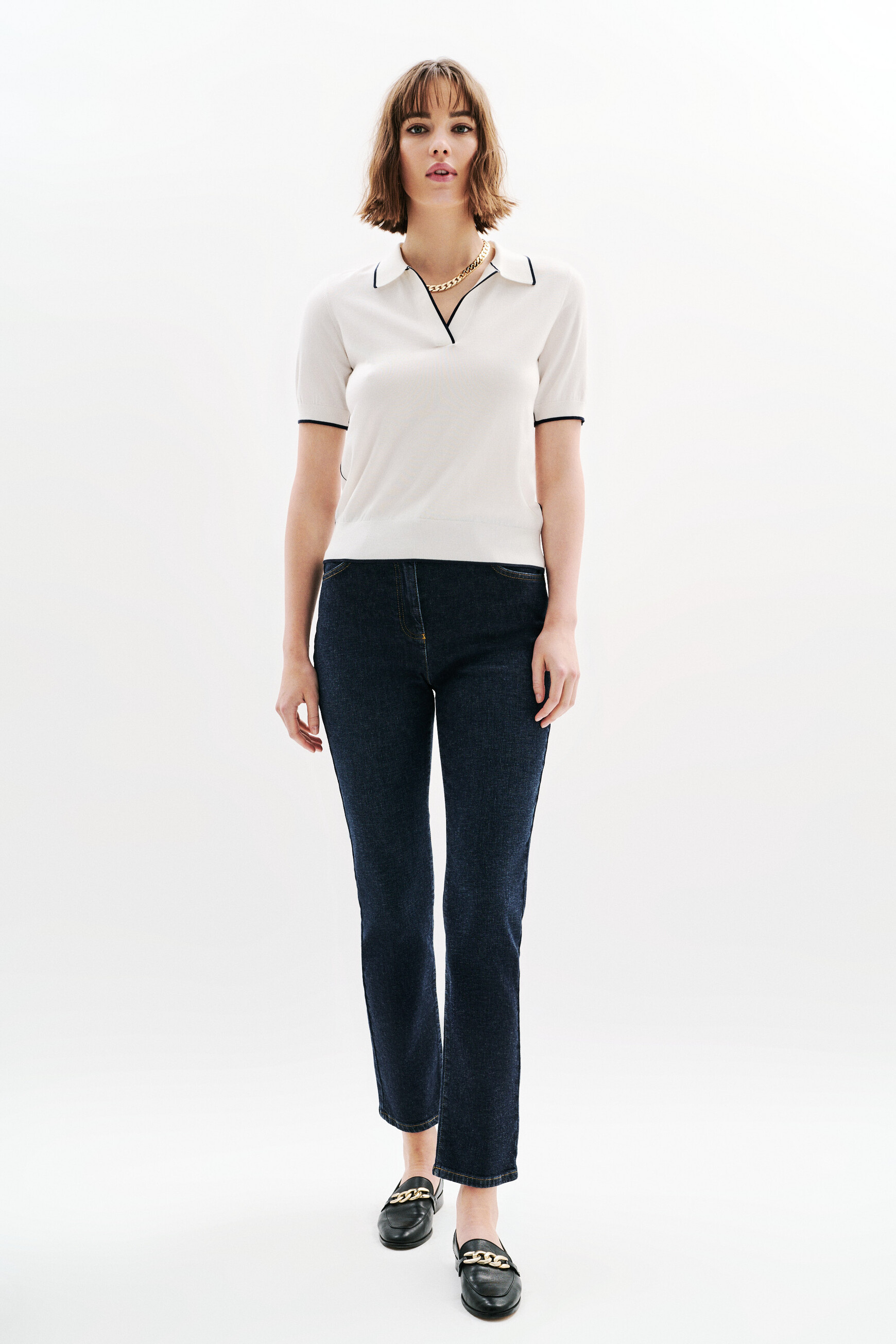 Pull Mjeremy ecru femme