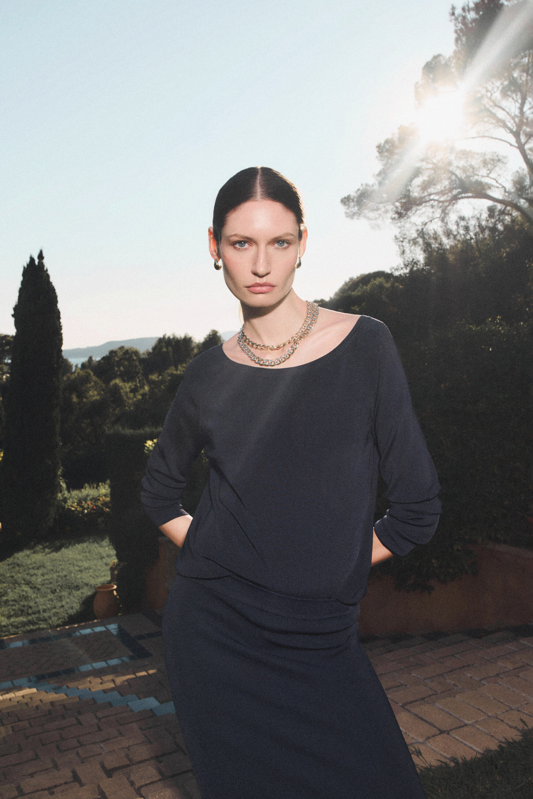 Pullover Mtara marineblau damen