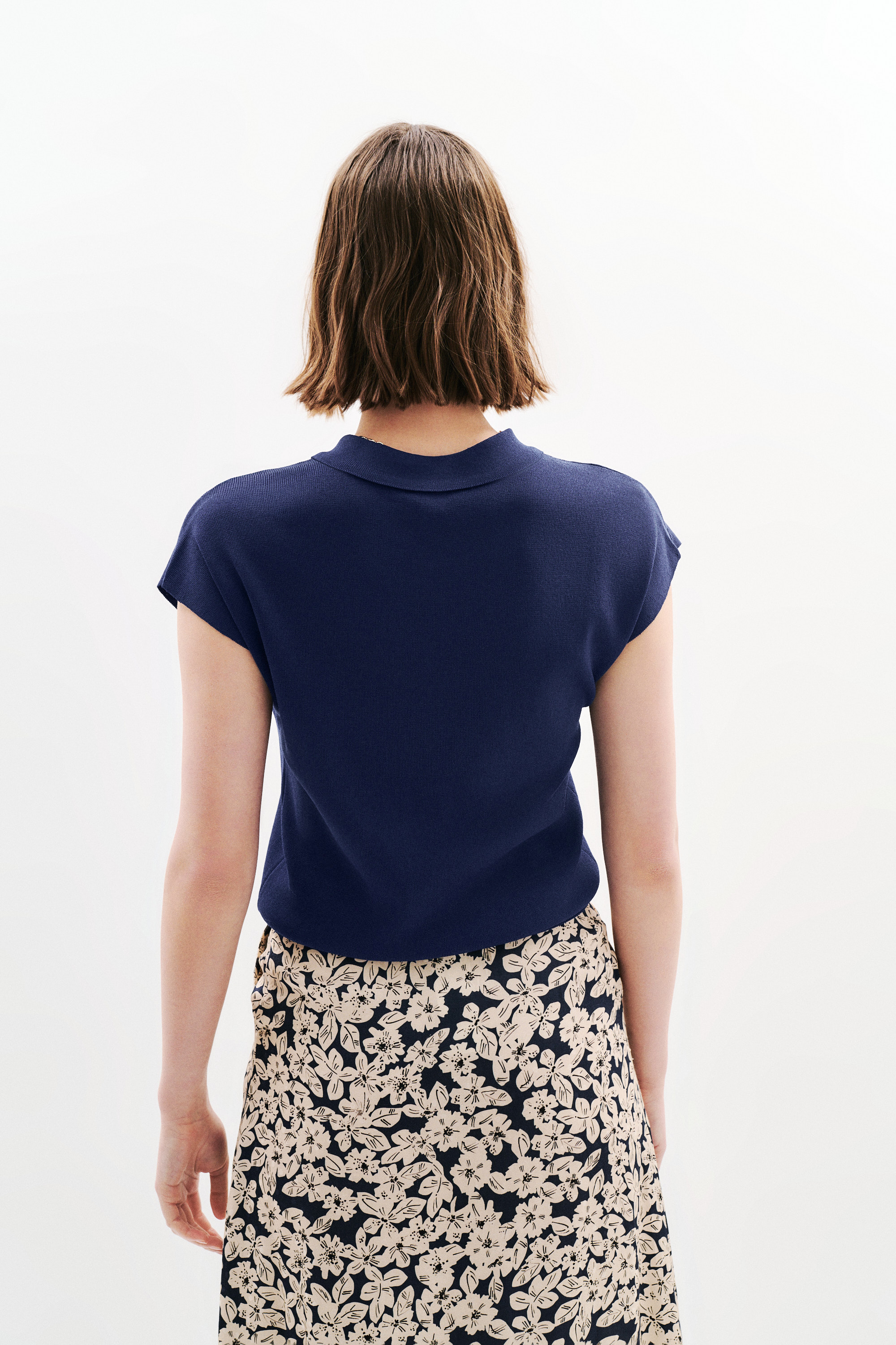 Pull Mruben sweater Mruben dark blue woman