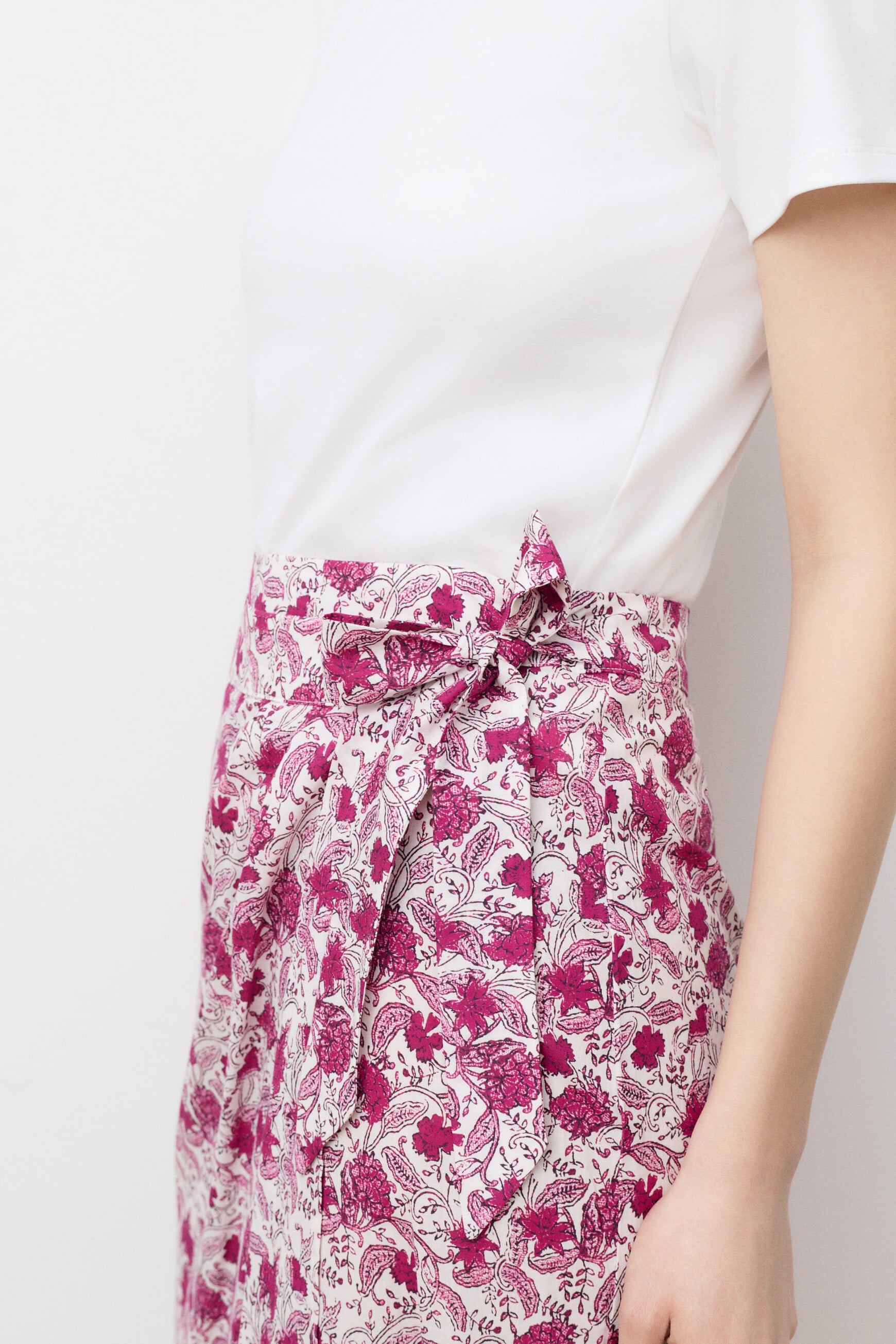 Jupe Jeleste bordeaux femme