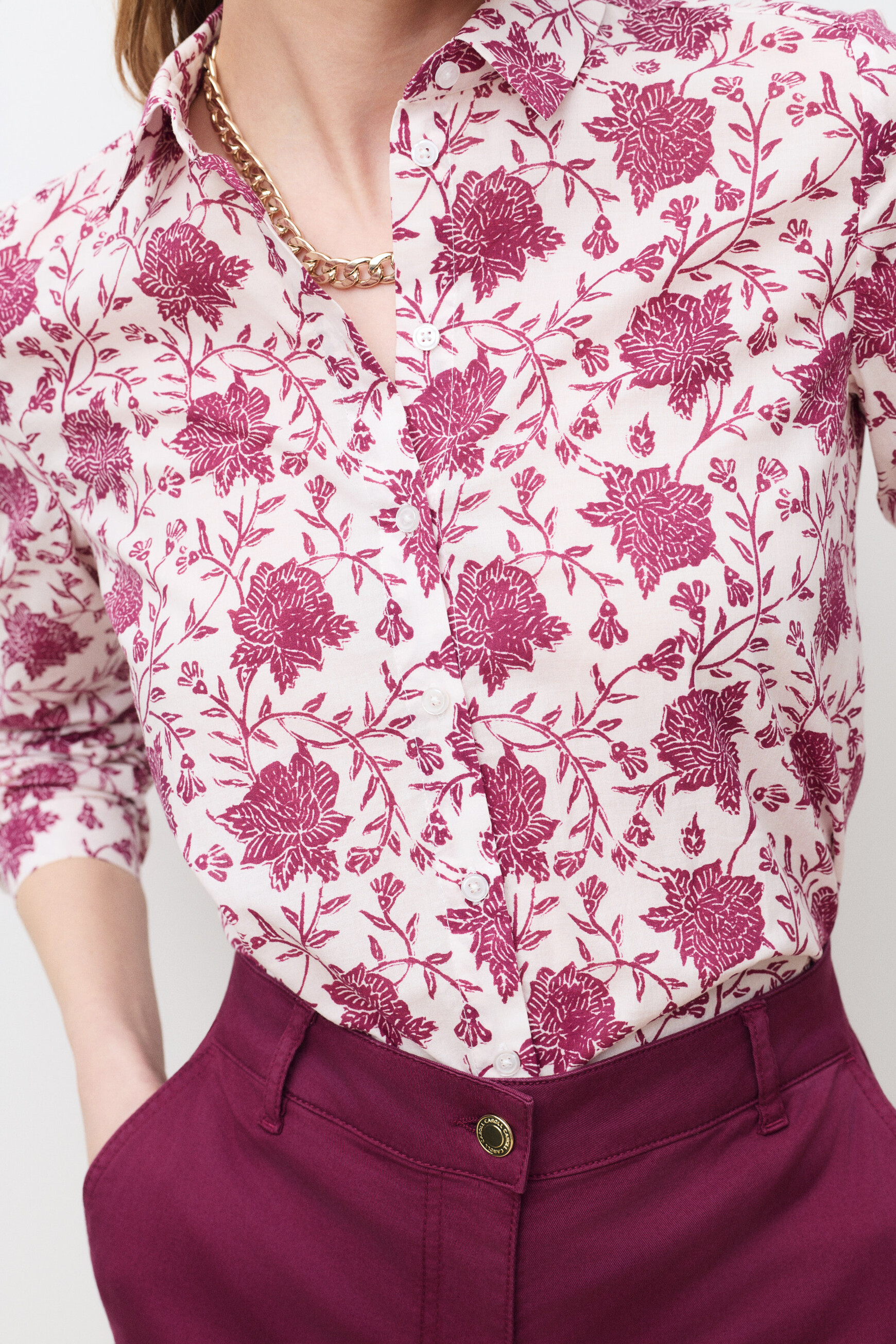 Camisa Cjessica3 cru mulher