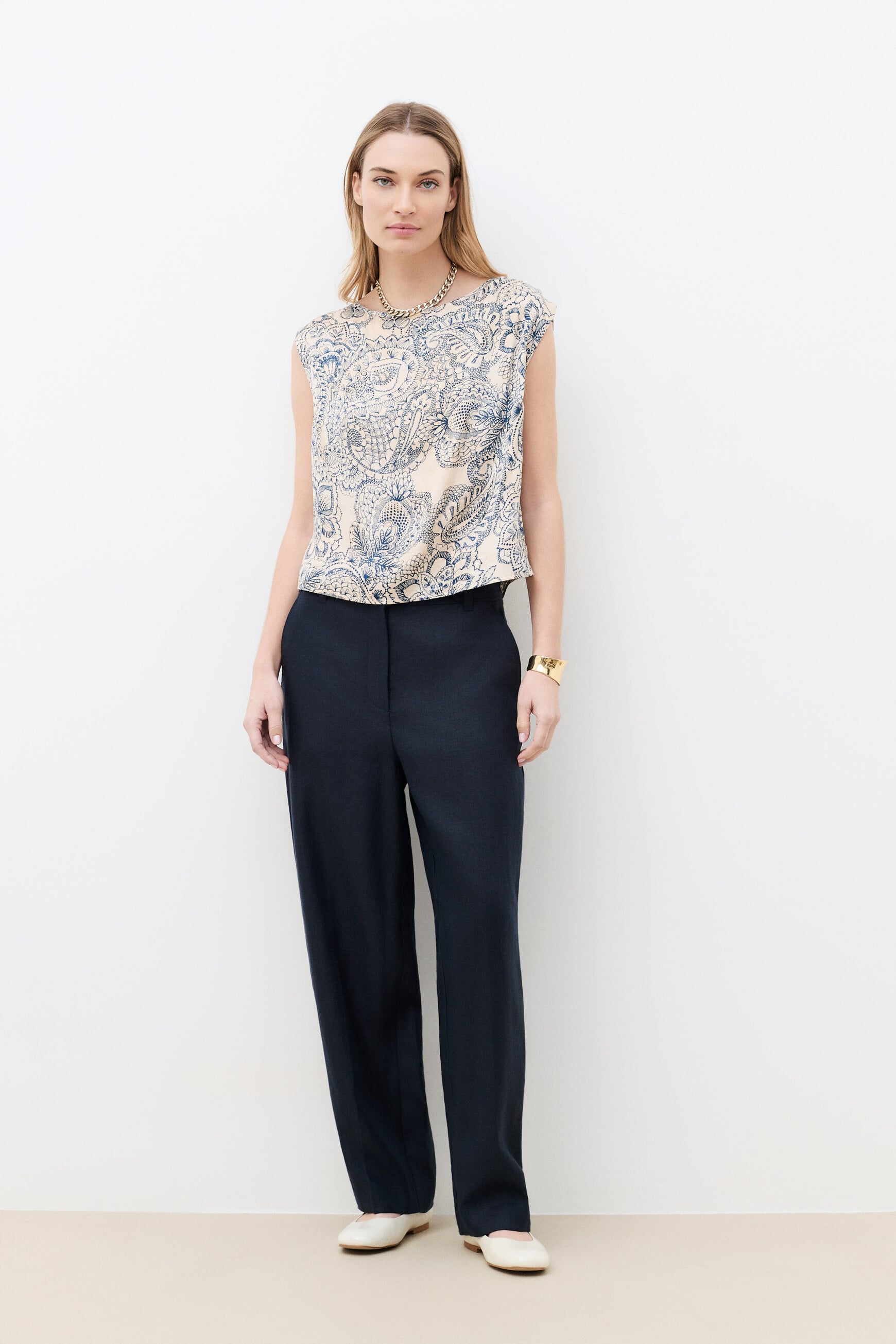 Chemise Casidie ecru femme