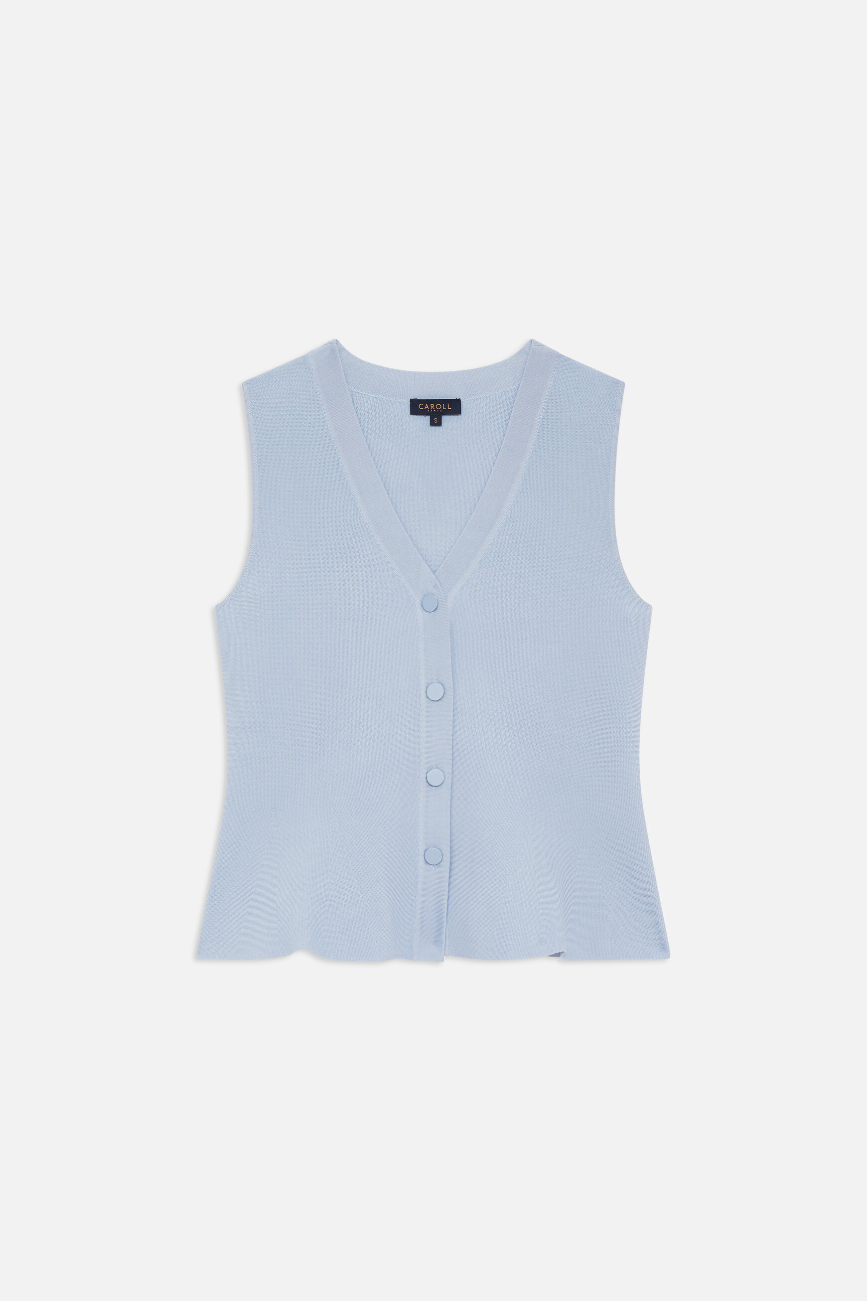 Cardigan Davina bleu clair femme
