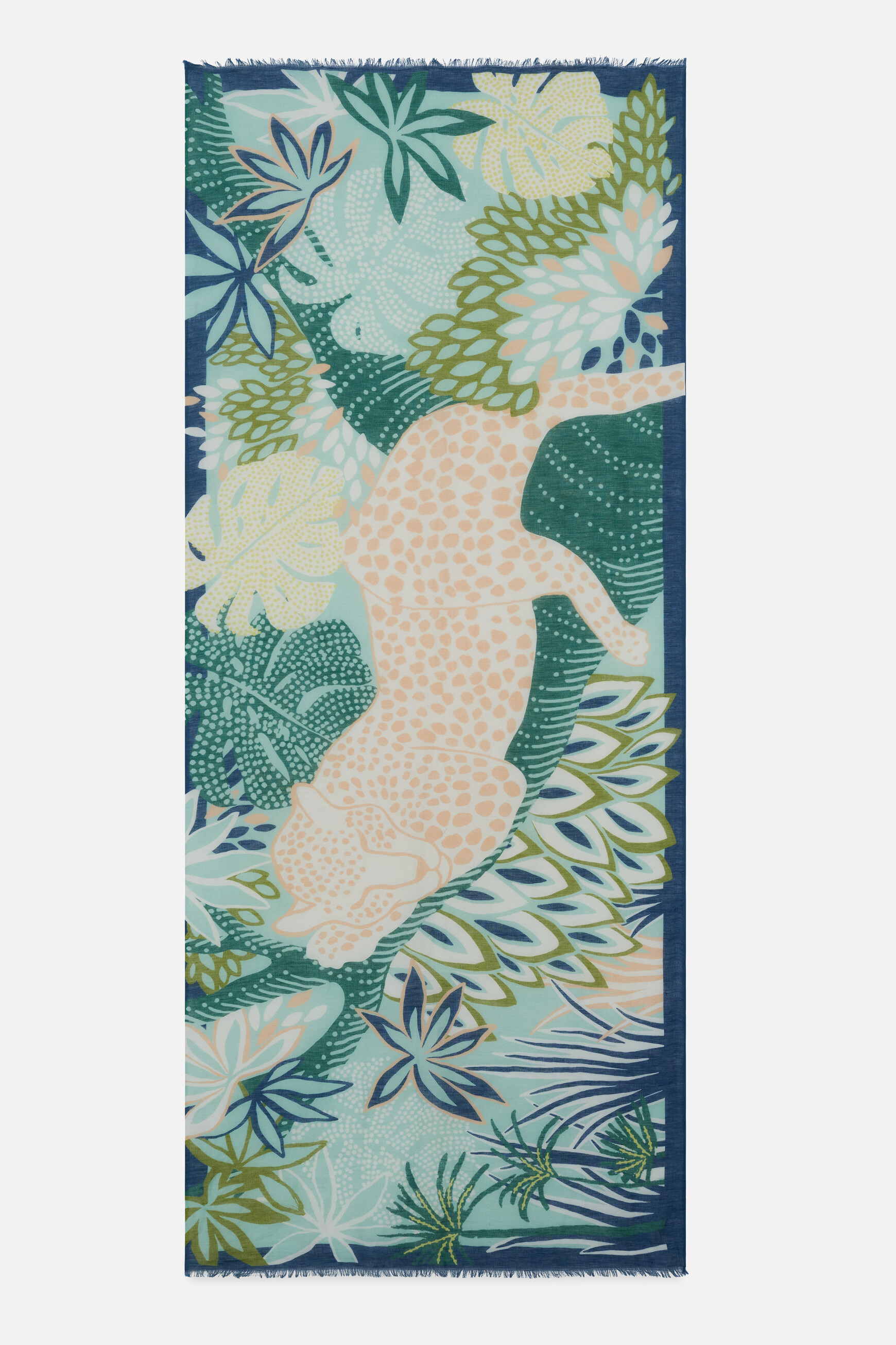 Lois scarf light green woman