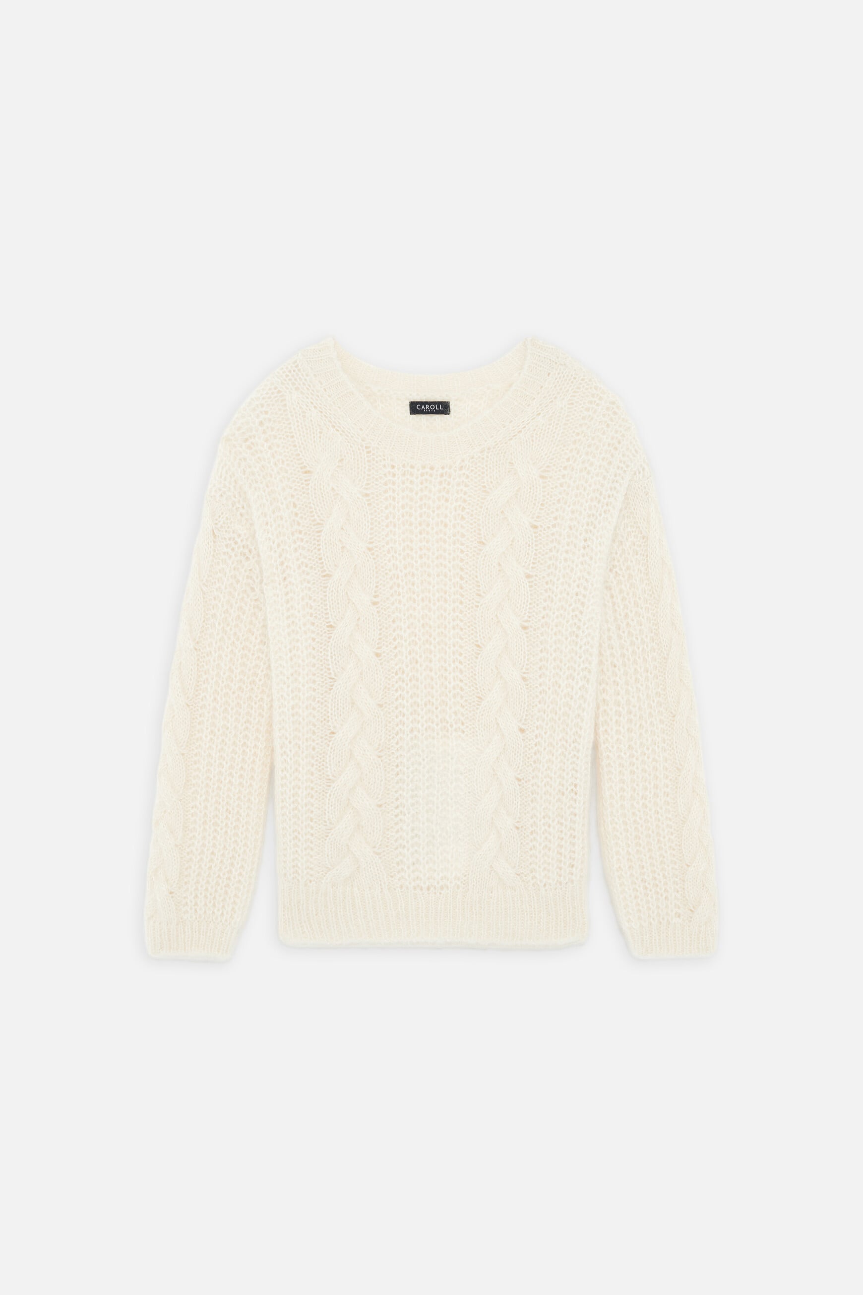Pull Mleandro ecru femme
