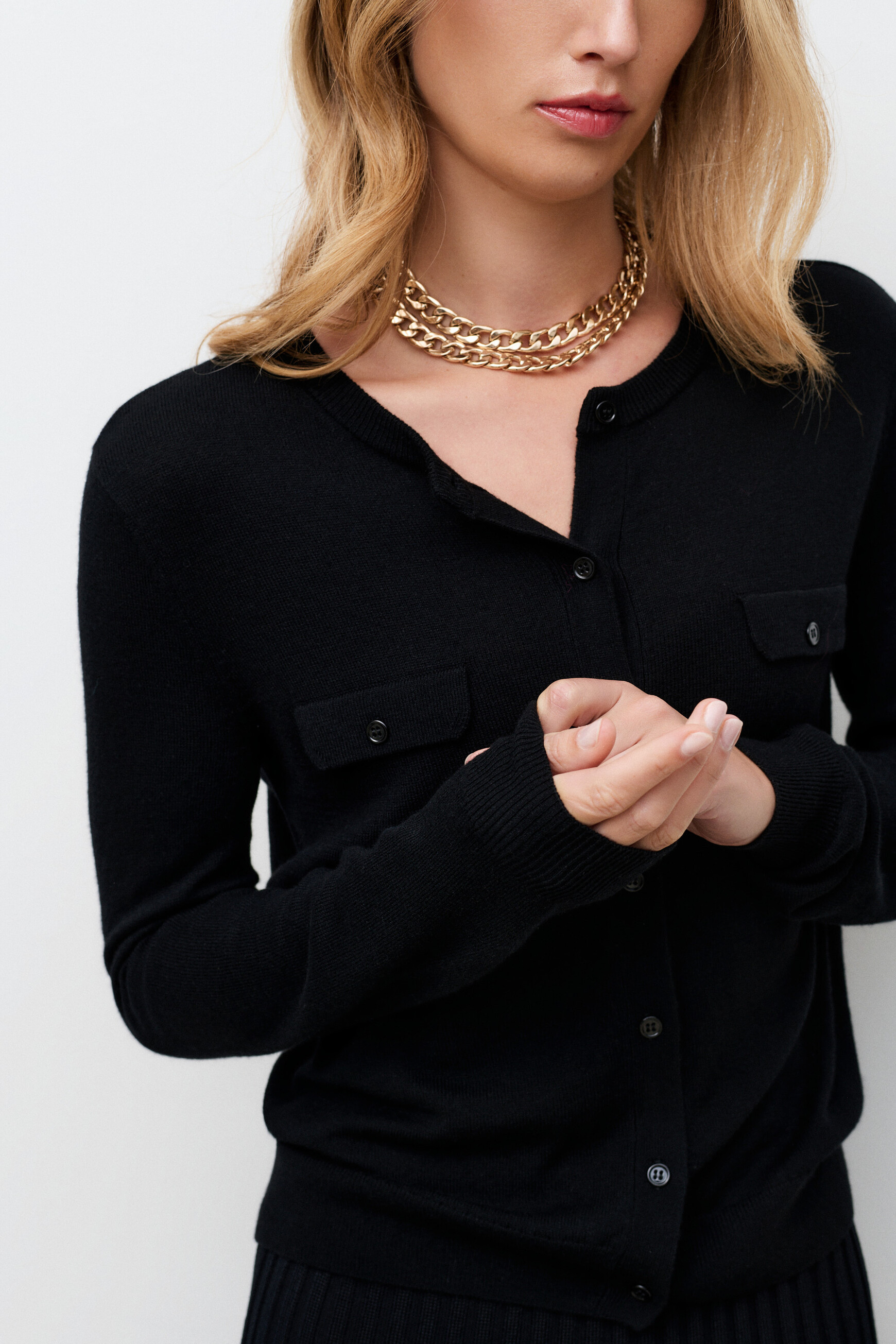 Gilet Mcarola noir femme